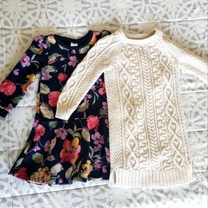 Set of 2 Gap dresses 4T